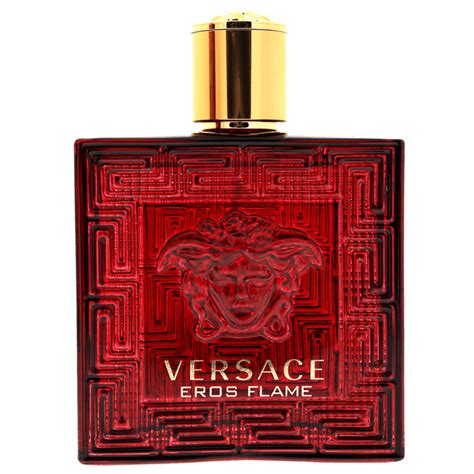 versace red bottle cologne|versace eros flame refill.